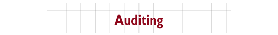 Auditing header